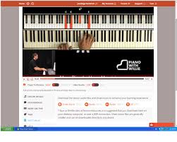 Piano learning program