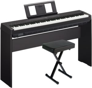 Yamaha P- 45 piano keyboard