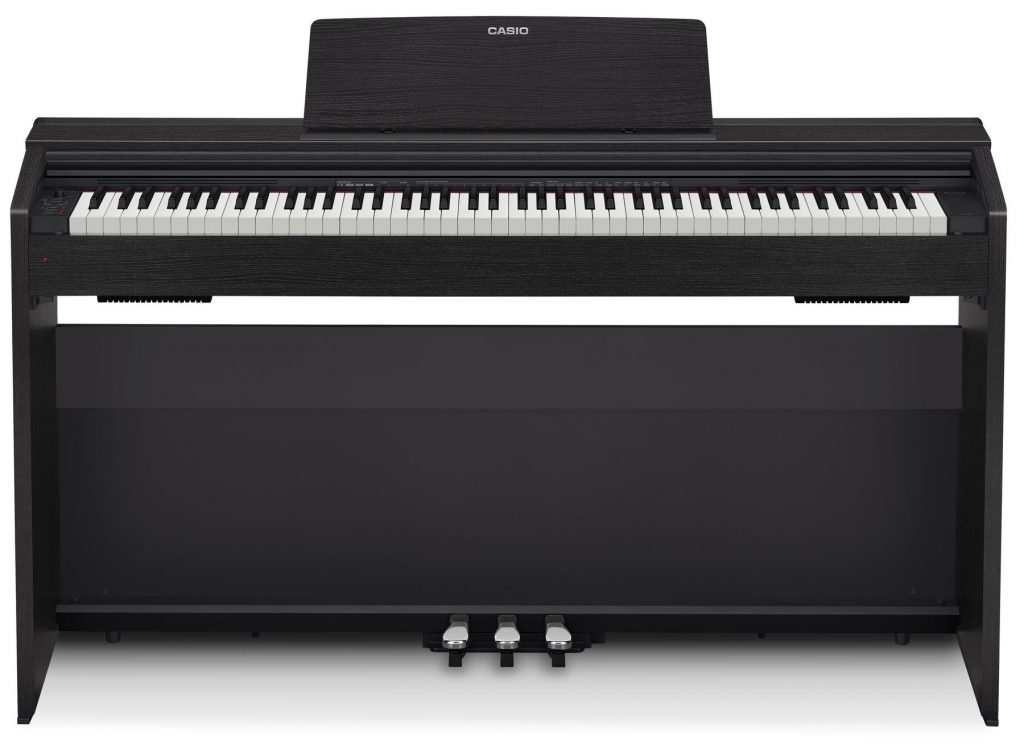 The Casio Privia PX-870 with genuine piano sound and stylish new design