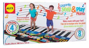 Alex Toys Gigantic step by step play piano, multi color