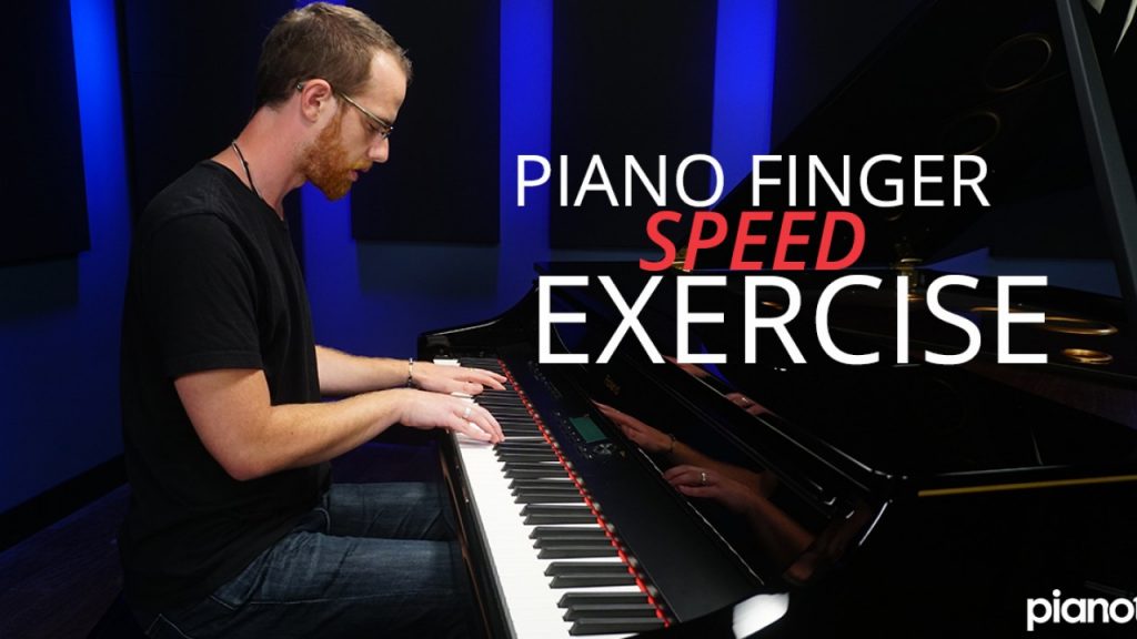 Learn Piano finger speed exercise