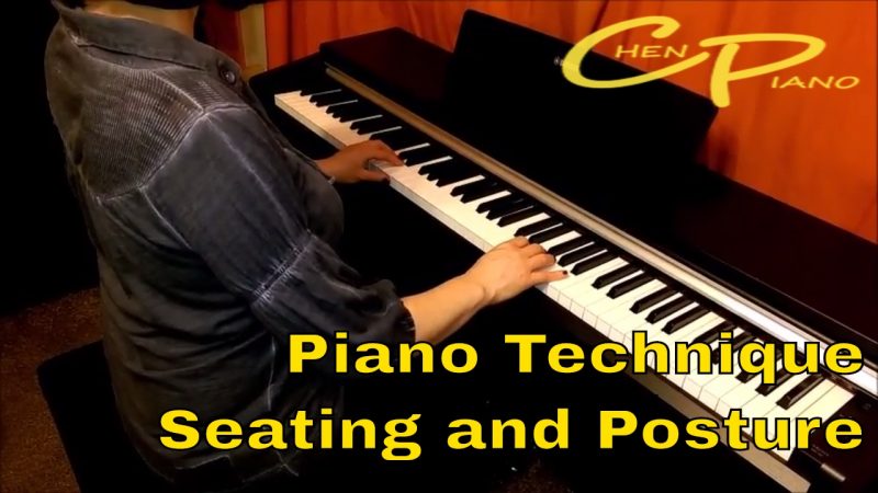 Sitting And Posture For Piano